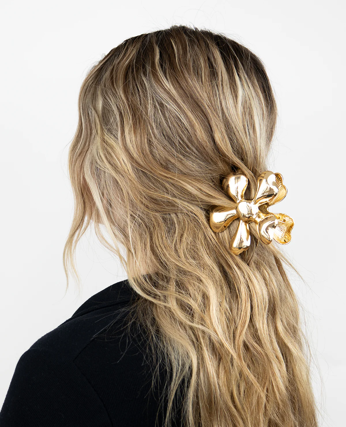 Flower  Clip Gold - Image 3